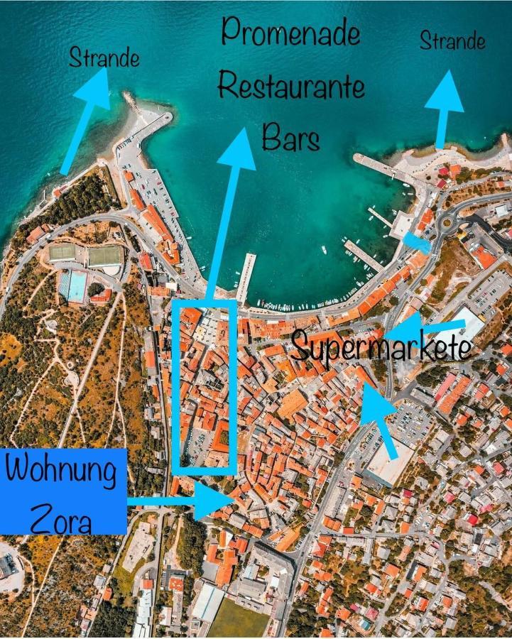 塞尼App Zora, Centar Senj公寓 外观 照片